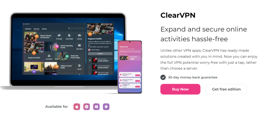 Clearvpn gocvanphong